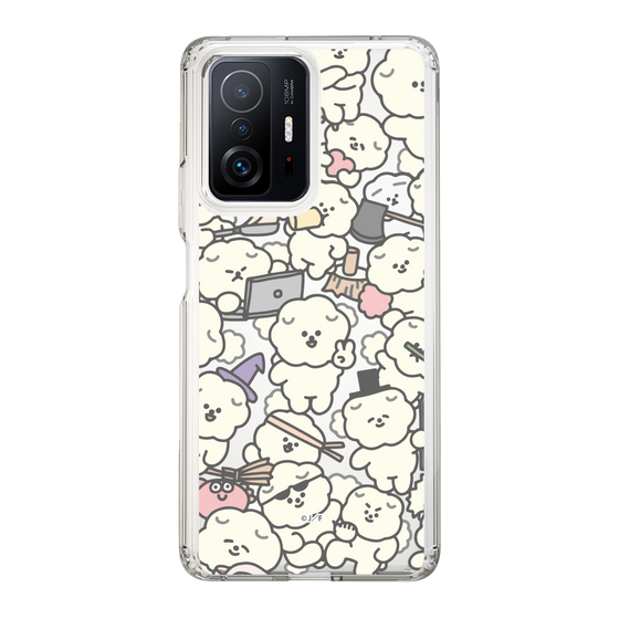 Slim Protection Case［ Mossari Mosao - Fluffy - Clear ］