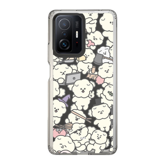 Slim Protection Case［ Mossari Mosao - Fluffy - Clear ］