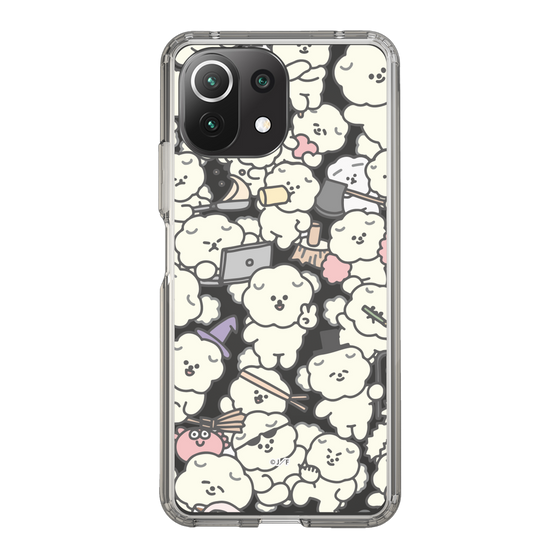 Slim Protection Case［ Mossari Mosao - Fluffy - Clear ］