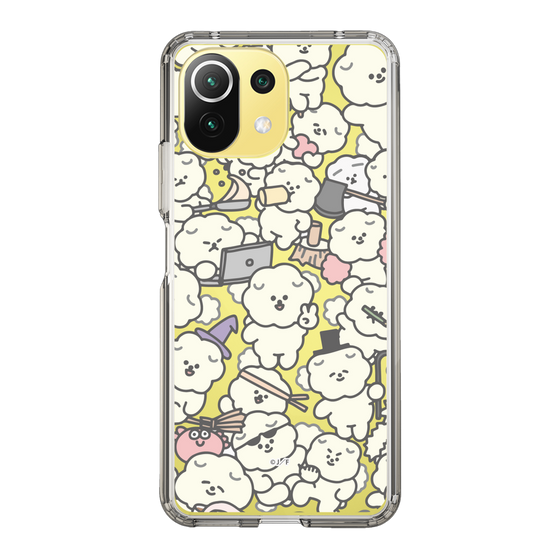 Slim Protection Case［ Mossari Mosao - Fluffy - Clear ］