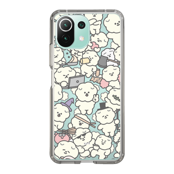 Slim Protection Case［ Mossari Mosao - Fluffy - Clear ］