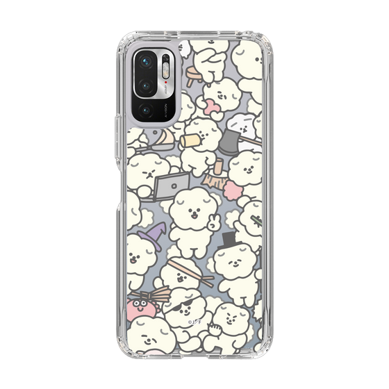 Slim Protection Case［ Mossari Mosao - Fluffy - Clear ］