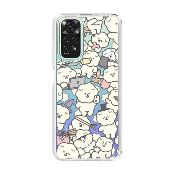 Slim Protection Case［ Mossari Mosao - Fluffy - Clear ］