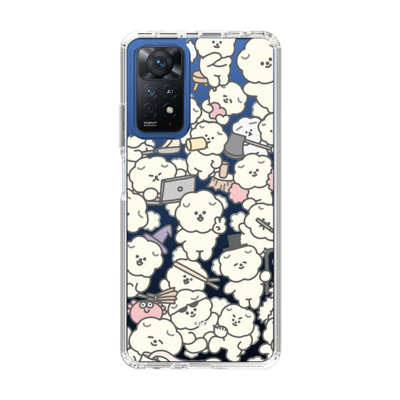 Slim Protection Case［ Mossari Mosao - Fluffy - Clear ］
