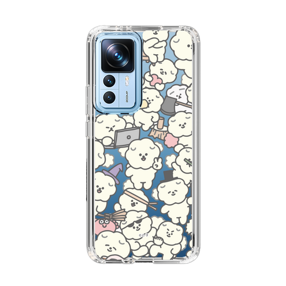 Slim Protection Case［ Mossari Mosao - Fluffy - Clear ］