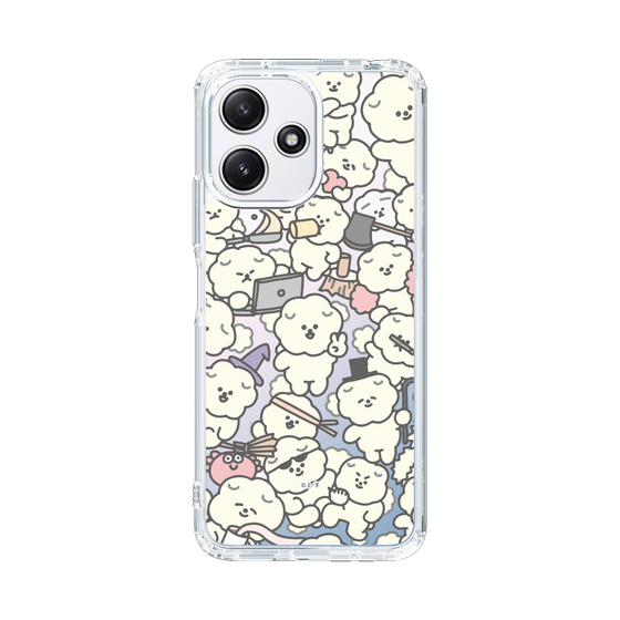 Slim Protection Case［ Mossari Mosao - Fluffy - Clear ］