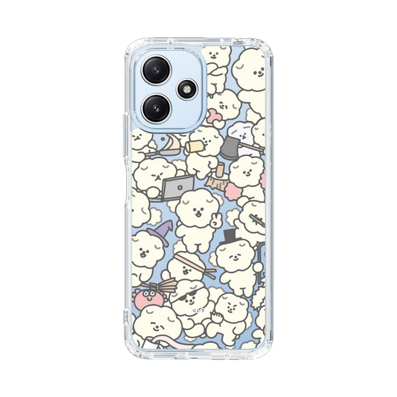 Slim Protection Case［ Mossari Mosao - Fluffy - Clear ］