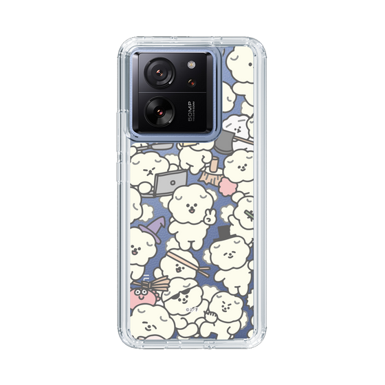 Slim Protection Case［ Mossari Mosao - Fluffy - Clear ］