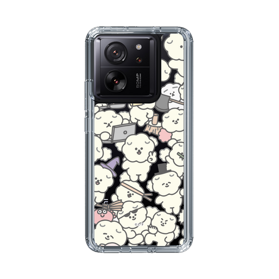 Slim Protection Case［ Mossari Mosao - Fluffy - Clear ］