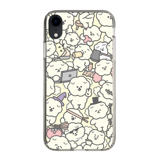 Slim Protection Case［ Mossari Mosao - Fluffy - Beige ］