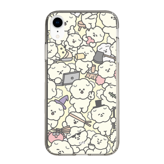Slim Protection Case［ Mossari Mosao - Fluffy - Beige ］