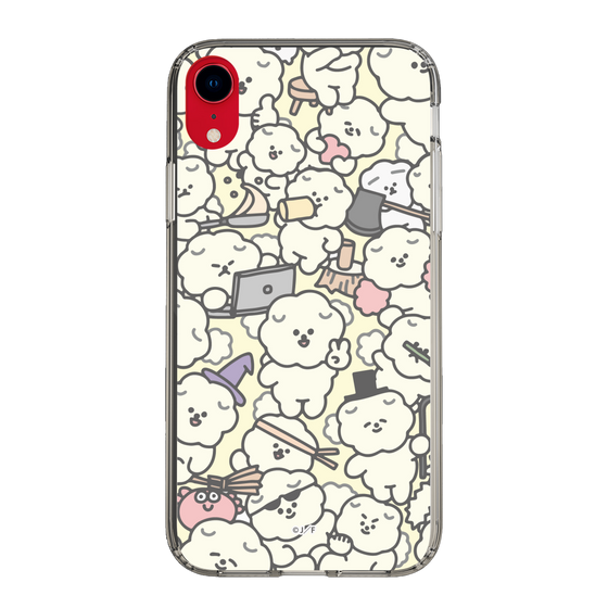 Slim Protection Case［ Mossari Mosao - Fluffy - Beige ］