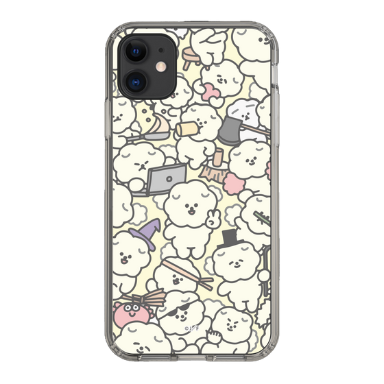 Slim Protection Case［ Mossari Mosao - Fluffy - Beige ］