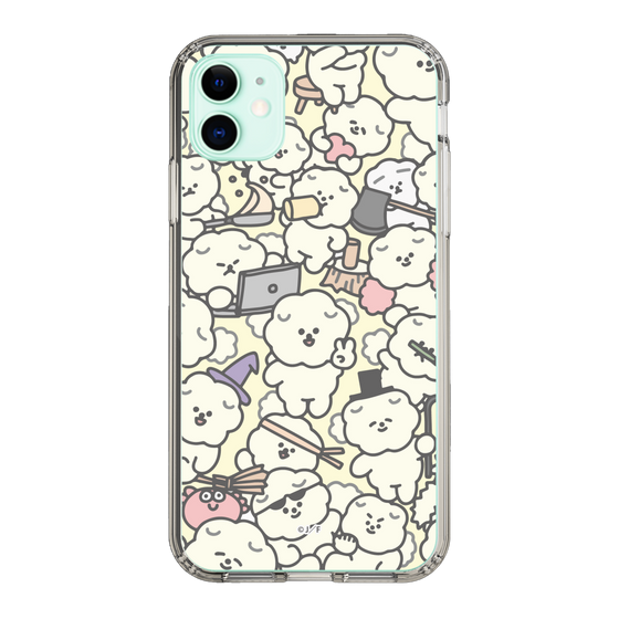 Slim Protection Case［ Mossari Mosao - Fluffy - Beige ］