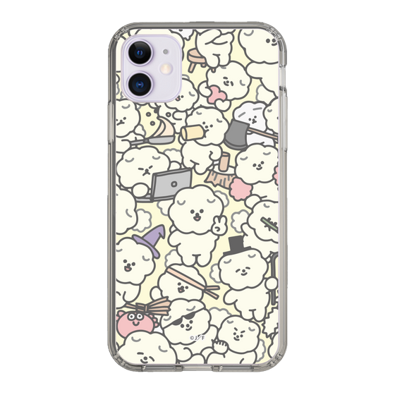 Slim Protection Case［ Mossari Mosao - Fluffy - Beige ］