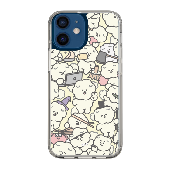 Slim Protection Case［ Mossari Mosao - Fluffy - Beige ］