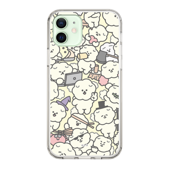 Slim Protection Case［ Mossari Mosao - Fluffy - Beige ］
