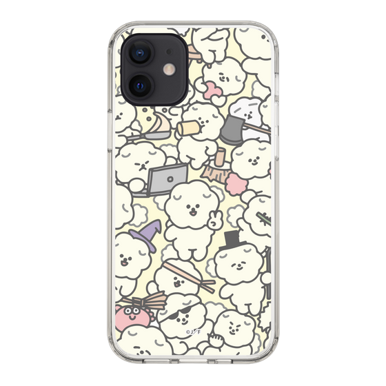 Slim Protection Case［ Mossari Mosao - Fluffy - Beige ］