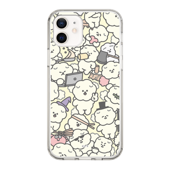 Slim Protection Case［ Mossari Mosao - Fluffy - Beige ］