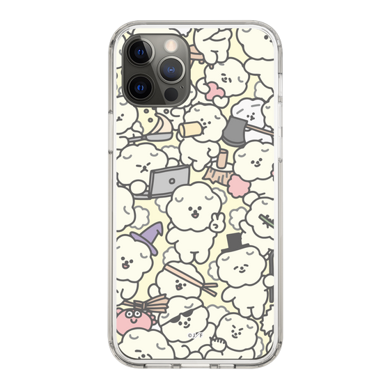 Slim Protection Case［ Mossari Mosao - Fluffy - Beige ］