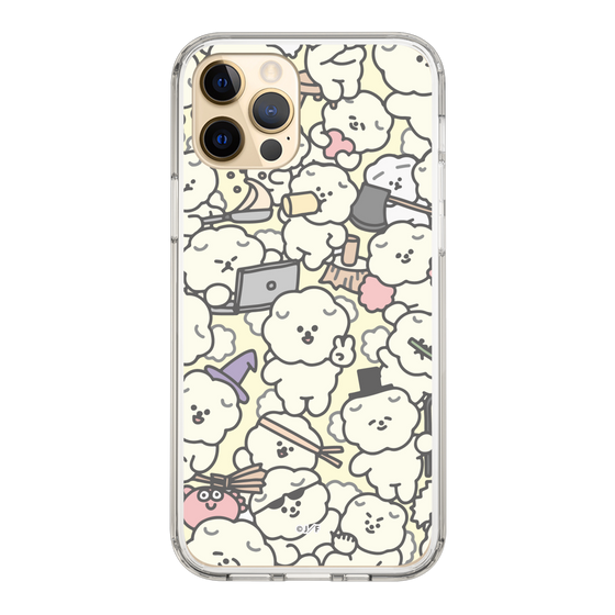 Slim Protection Case［ Mossari Mosao - Fluffy - Beige ］