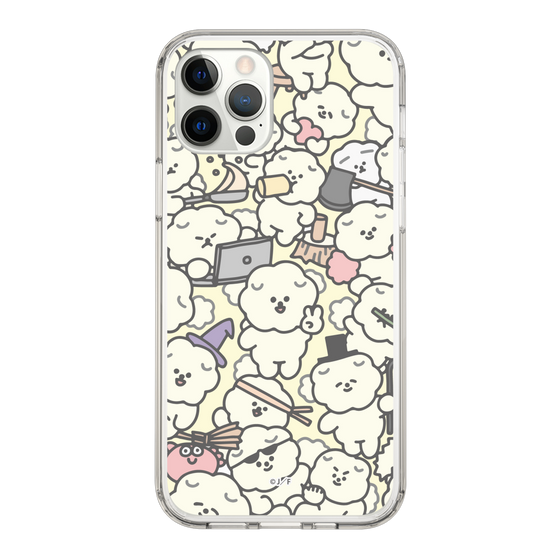 Slim Protection Case［ Mossari Mosao - Fluffy - Beige ］