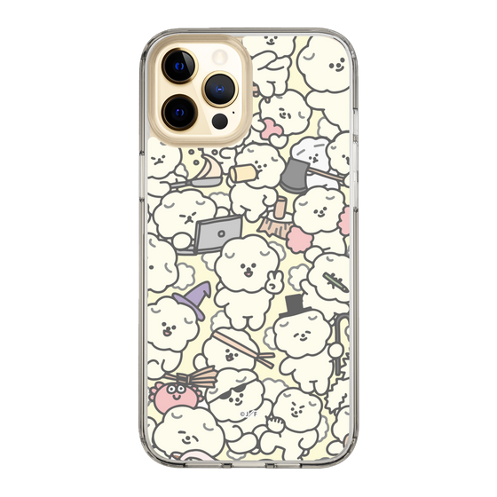 Slim Protection Case［ Mossari Mosao - Fluffy - Beige ］