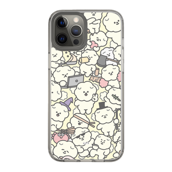 Slim Protection Case［ Mossari Mosao - Fluffy - Beige ］
