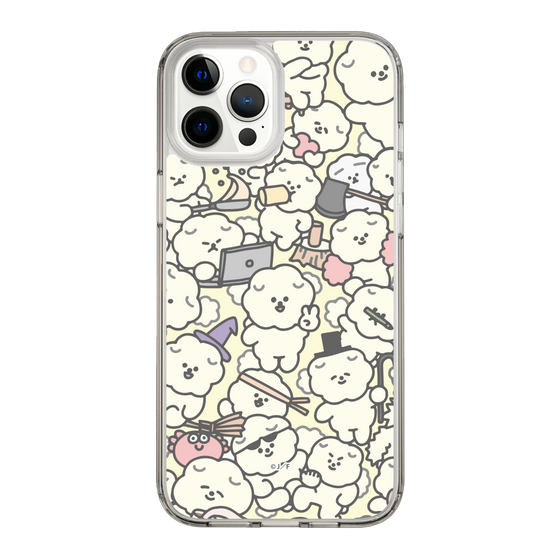 Slim Protection Case［ Mossari Mosao - Fluffy - Beige ］