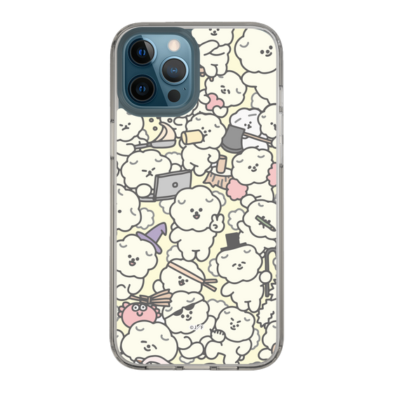 Slim Protection Case［ Mossari Mosao - Fluffy - Beige ］