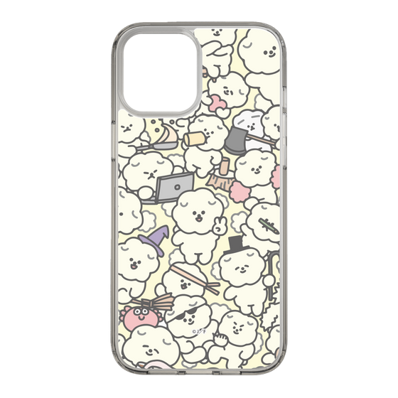 Slim Protection Case［ Mossari Mosao - Fluffy - Beige ］