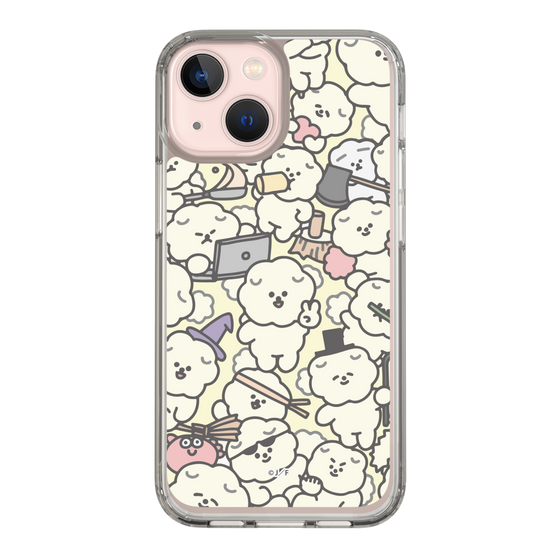 Slim Protection Case［ Mossari Mosao - Fluffy - Beige ］