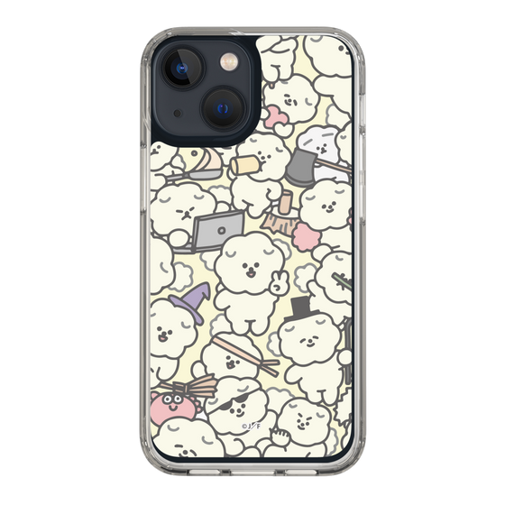 Slim Protection Case［ Mossari Mosao - Fluffy - Beige ］