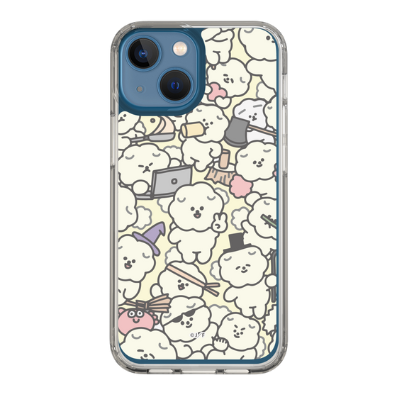 Slim Protection Case［ Mossari Mosao - Fluffy - Beige ］