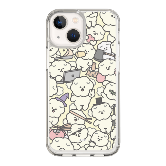Slim Protection Case［ Mossari Mosao - Fluffy - Beige ］
