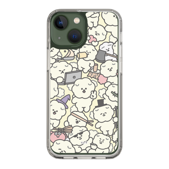 Slim Protection Case［ Mossari Mosao - Fluffy - Beige ］