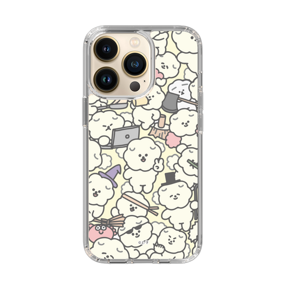 Slim Protection Case［ Mossari Mosao - Fluffy - Beige ］