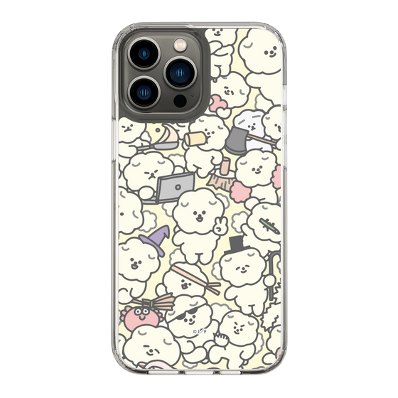 Slim Protection Case［ Mossari Mosao - Fluffy - Beige ］