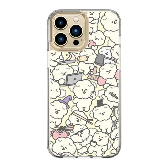 Slim Protection Case［ Mossari Mosao - Fluffy - Beige ］