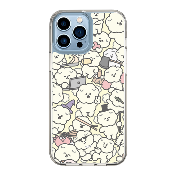 Slim Protection Case［ Mossari Mosao - Fluffy - Beige ］