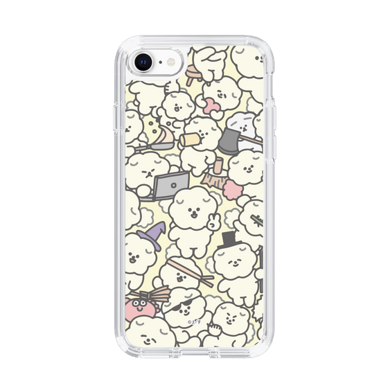 Slim Protection Case［ Mossari Mosao - Fluffy - Beige ］