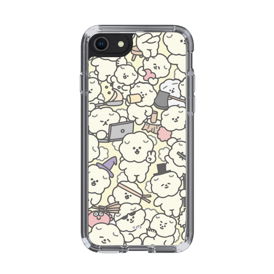 Slim Protection Case［ Mossari Mosao - Fluffy - Beige ］