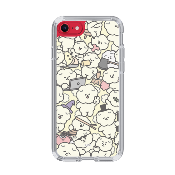 Slim Protection Case［ Mossari Mosao - Fluffy - Beige ］