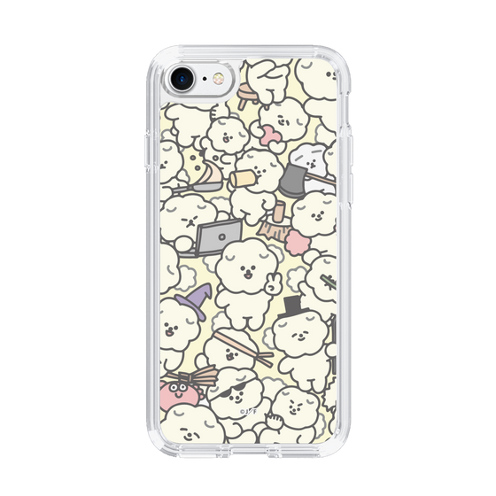 Slim Protection Case［ Mossari Mosao - Fluffy - Beige ］