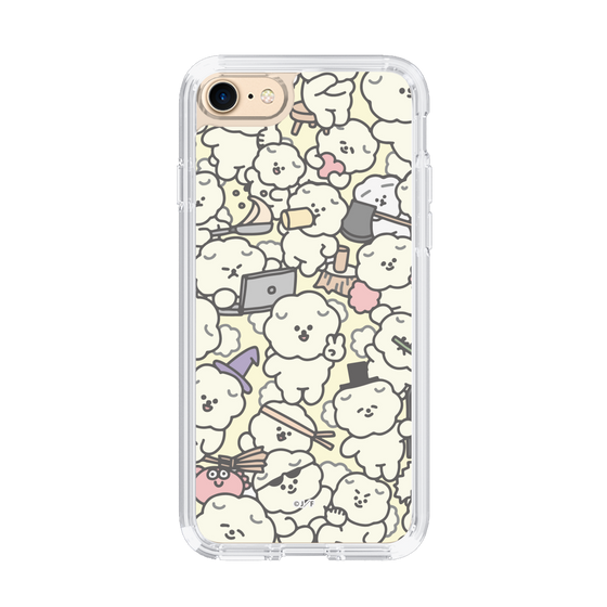 Slim Protection Case［ Mossari Mosao - Fluffy - Beige ］