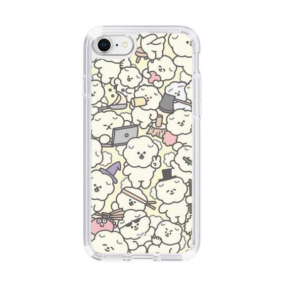 Slim Protection Case［ Mossari Mosao - Fluffy - Beige ］