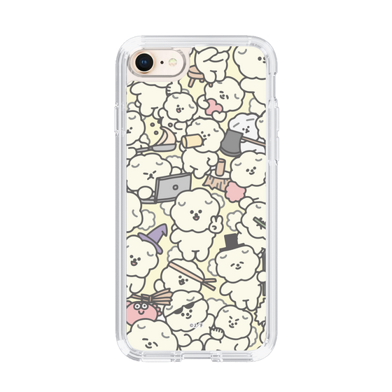 Slim Protection Case［ Mossari Mosao - Fluffy - Beige ］