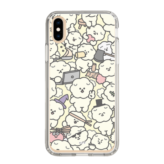 Slim Protection Case［ Mossari Mosao - Fluffy - Beige ］