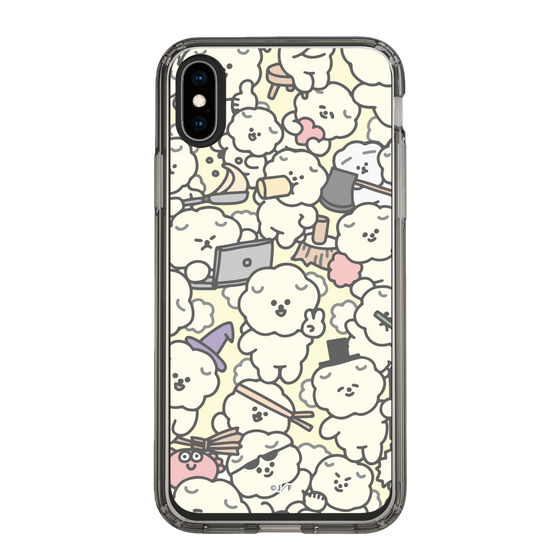 Slim Protection Case［ Mossari Mosao - Fluffy - Beige ］