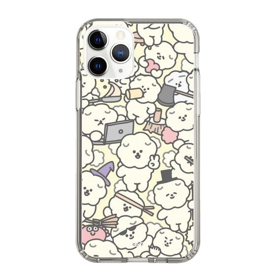 Slim Protection Case［ Mossari Mosao - Fluffy - Beige ］